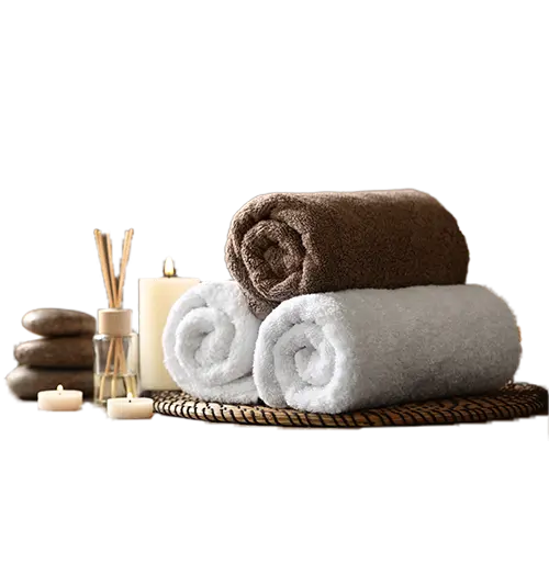 アロマとタオル